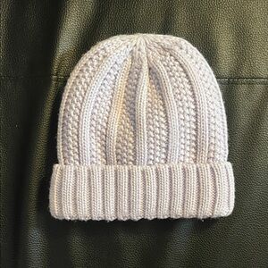 Cozy Knit Beanie in Light Purple